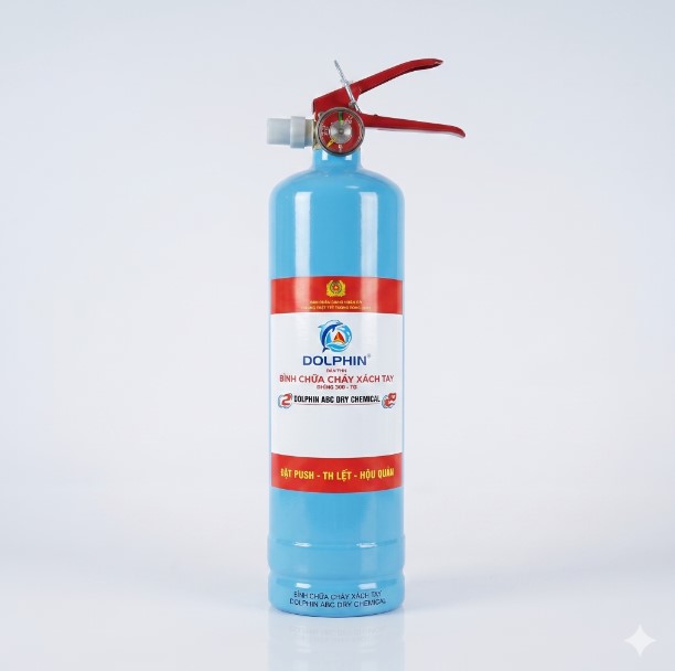 Bình Chữa Cháy Đa Năng Gốc Nước Dolphin Vỏ Thép - 1 Lít (DPA-T1L)